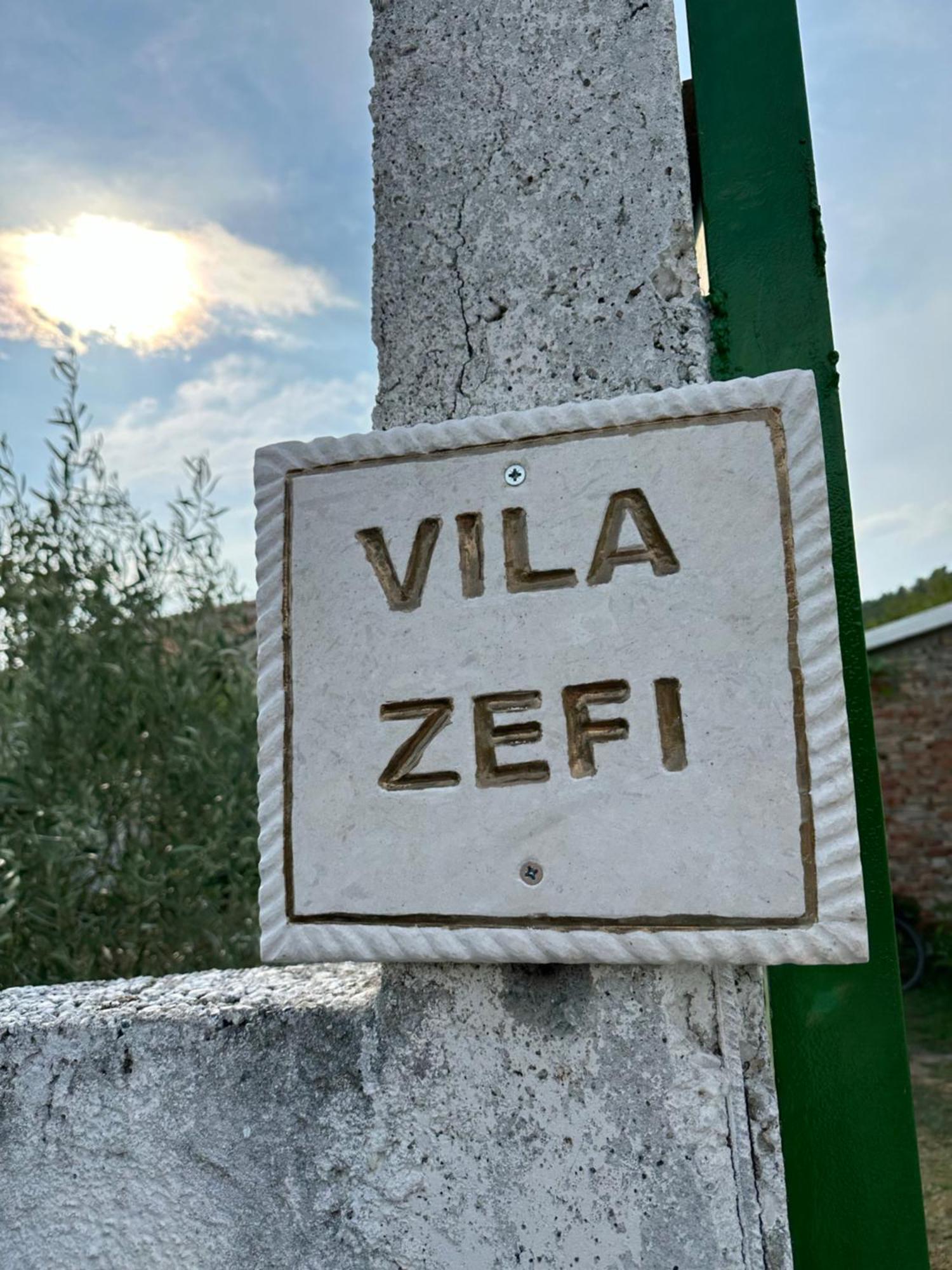 Villa Zefi Rrenc Shkodër Eksteriør billede